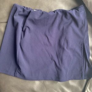 Fashionnova blue mini skort